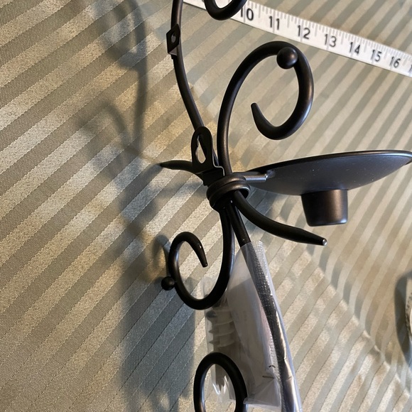 Partylite Elegant Black Wall Sconce Set - Picture 5 of 6